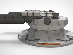 Starship troopers cannon 3D Model