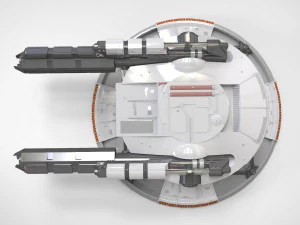 Starship troopers cannon 3D Model