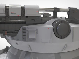 Starship troopers cannon 3D Model