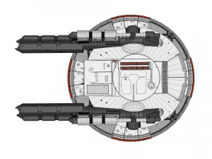 Starship troopers cannon 3D Model