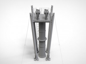 Starship troopers tower 3D मॉडल