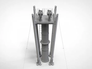 Starship troopers tower 3D Model