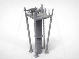 Starship troopers tower 3D मॉडल