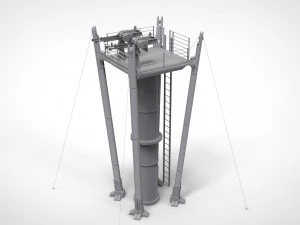 Starship troopers tower 3D Model