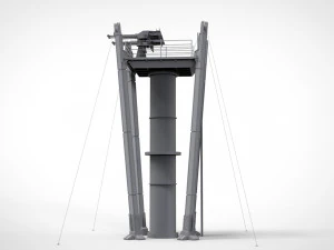 Starship troopers tower 3D Model