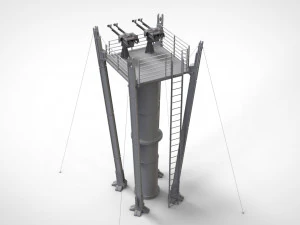 Starship troopers tower 3D Model