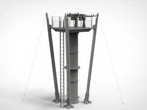Starship troopers tower 3D मॉडल