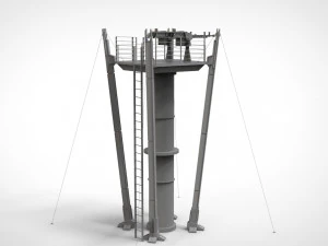 Starship troopers tower 3D Model