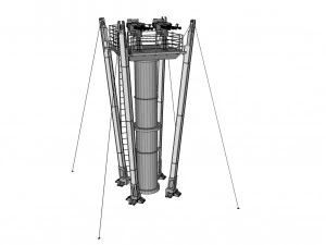 Starship troopers tower 3D Model