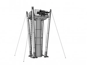 Starship troopers tower 3D Model