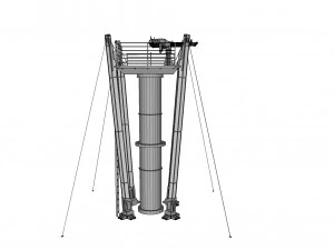 Starship troopers tower 3D Model