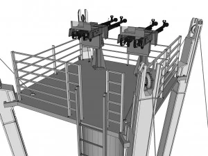 Starship troopers tower 3D Model