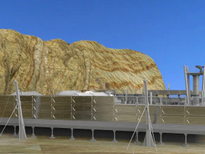 Whisky dell'avamposto dei soldati dell'astronave Modello 3D