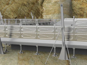 Whisky dell'avamposto dei soldati dell'astronave Modello 3D