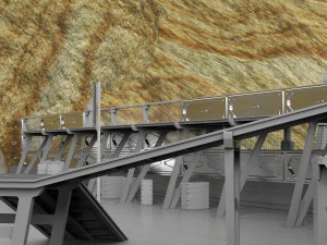 Whisky dell'avamposto dei soldati dell'astronave Modello 3D