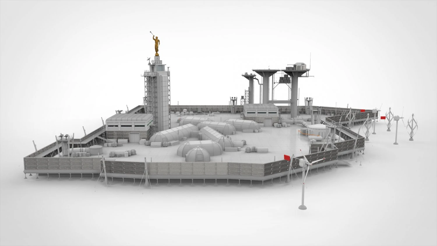 Starship Troopers porta Joe Smith Modello 3D .c4d .max .obj .3ds .fbx .stl .blend