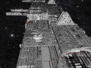 Starship troopers lunar base 3D मॉडल
