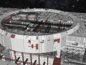 Starship troopers lunar base 3D मॉडल