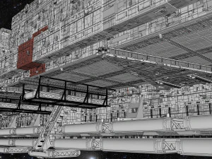 Starship troopers lunar base 3D Model