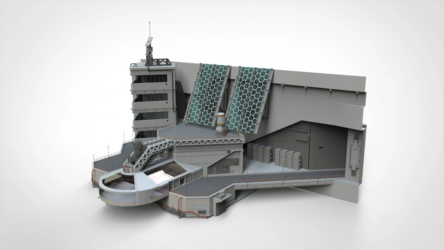 Complejo 1 Modelo 3D .c4d .max .obj .3ds .fbx .stl .blend 