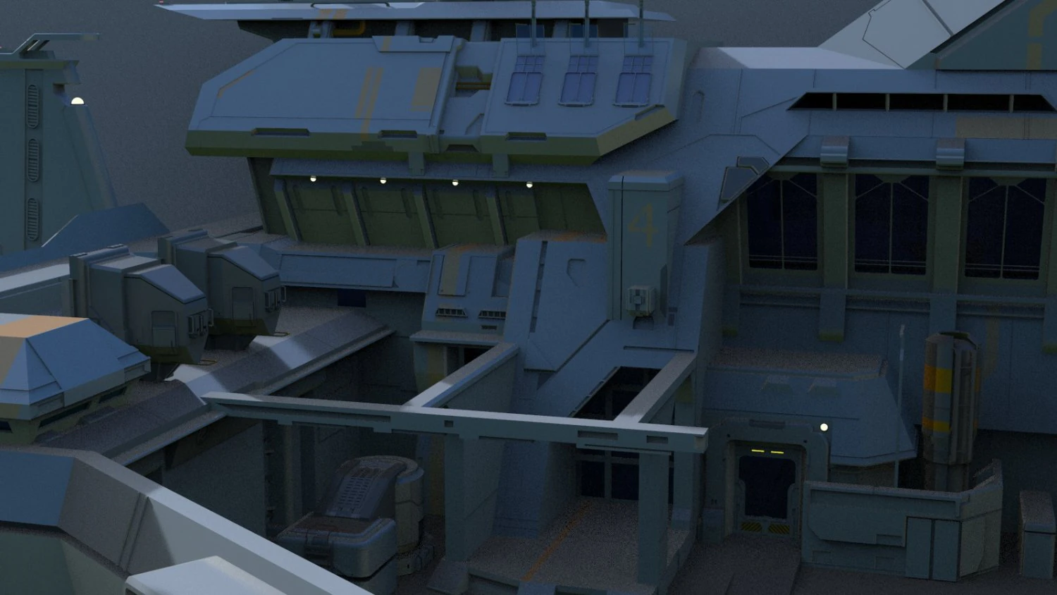 Komplex 2 3D Modell .c4d .max .obj .3ds .fbx .stl .blend 