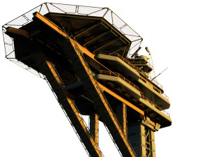 Plataforma de aterrizaje de ciencia ficci&oacute;n 2 Modelo 3D