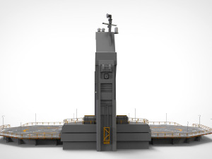Sci-fi helipad 3D मॉडल