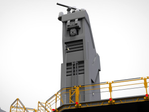 Sci-fi helipad 3D मॉडल