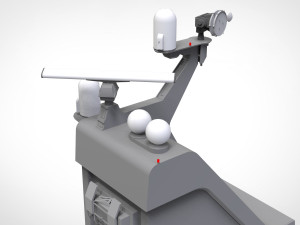 Sci-fi helipad 3D मॉडल