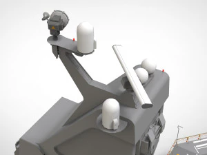Sci-fi helipad 3D Model