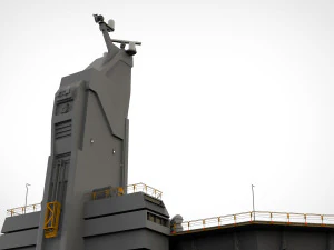 Sci-fi helipad 3D Model