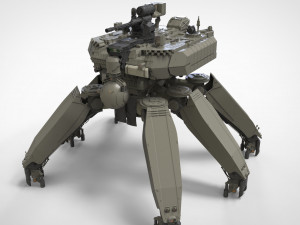 Mech 1 3D 모델