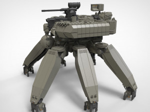 Mech 1 3D 모델