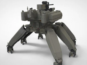 Meccanismo 1 Modello 3D