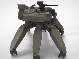 Mech 1 3D 모델