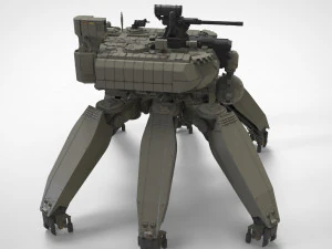 Meccanismo 1 Modello 3D