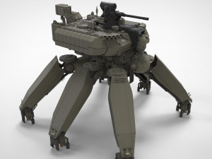 Mech 1 3D 모델
