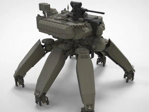 Meccanismo 1 Modello 3D