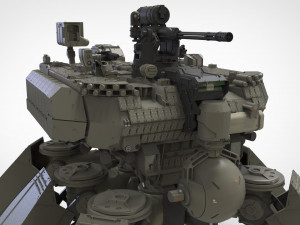 Mech 1 3D 모델