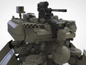 Meccanismo 1 Modello 3D