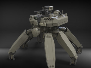 Mech 1 3D 모델