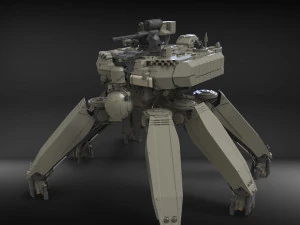 Meccanismo 1 Modello 3D