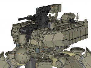 Meccanismo 1 Modello 3D