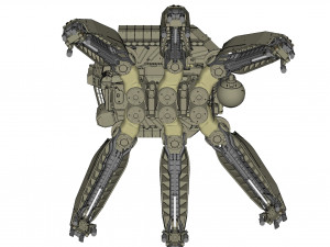 Mech 1 3D 모델