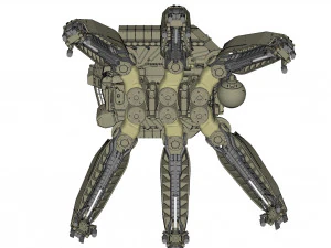 Meccanismo 1 Modello 3D