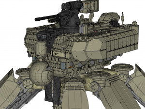 Mech 1 3D 모델