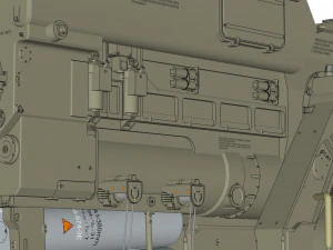 Sci fi cannon 380mm 3D Model
