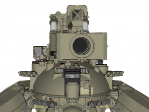 Sci fi cannon 380mm 3D Model