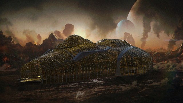Barrier city 3D Model .c4d .max .obj .3ds .fbx .stl .blend 