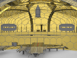 Barrier city 3D Model
